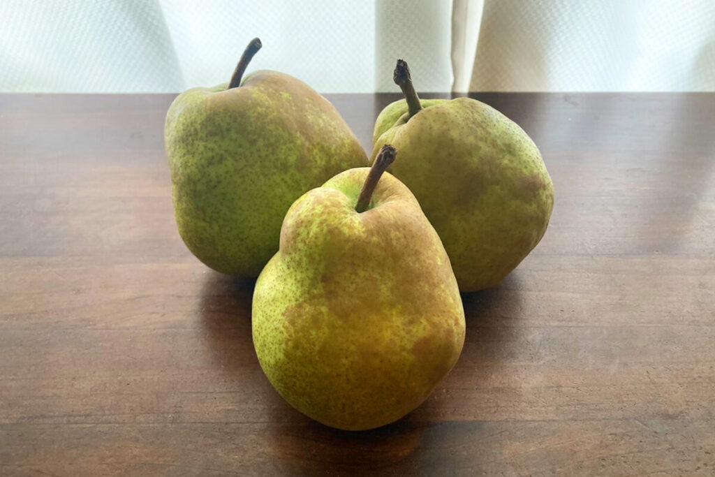 三つのラフランス